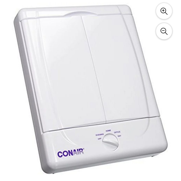 Fold-away Vanity Mirror - Picture 2 of 2